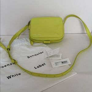 NWT Proenza Schouler White Label Citron Yellow Crossbody Bag